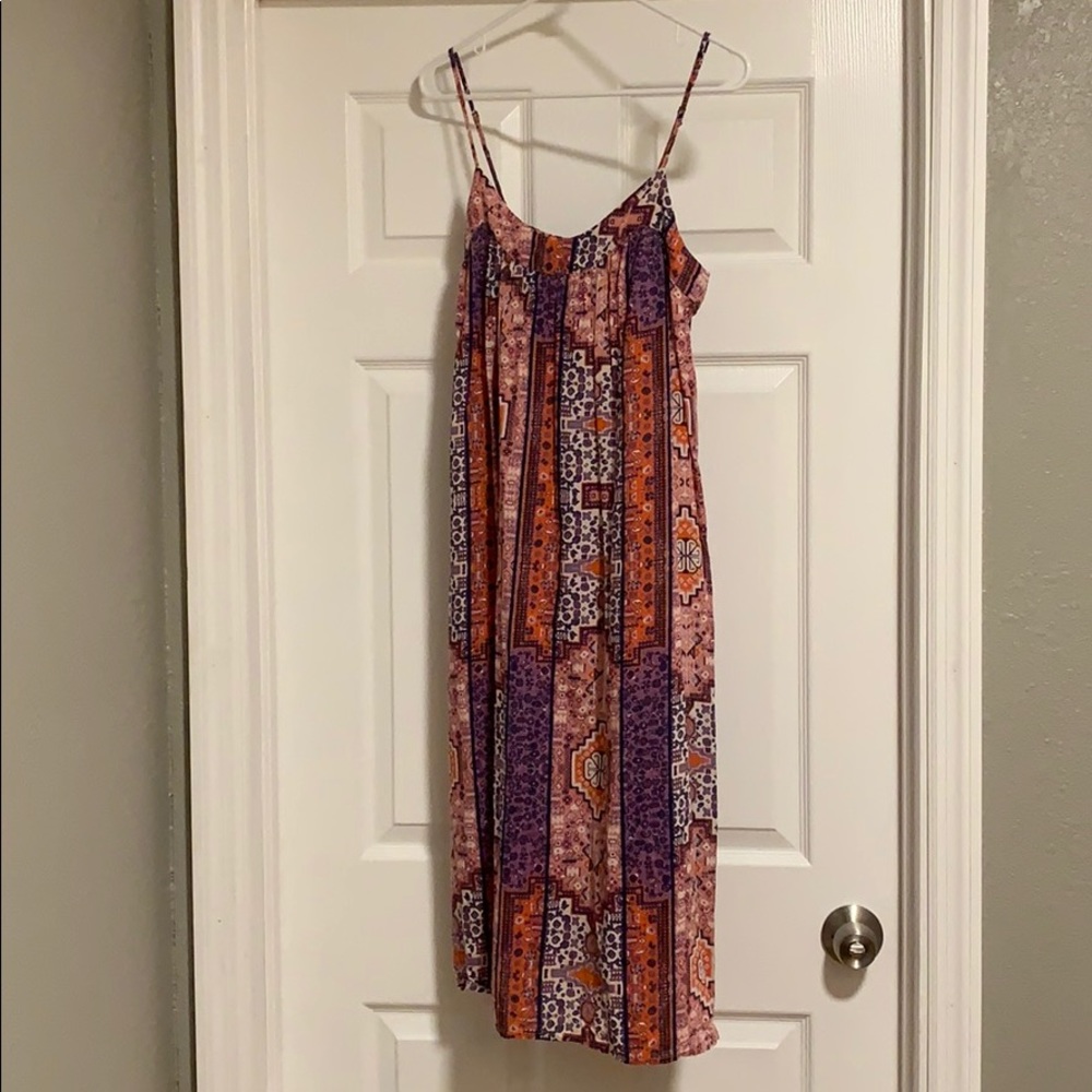 Calf length dress